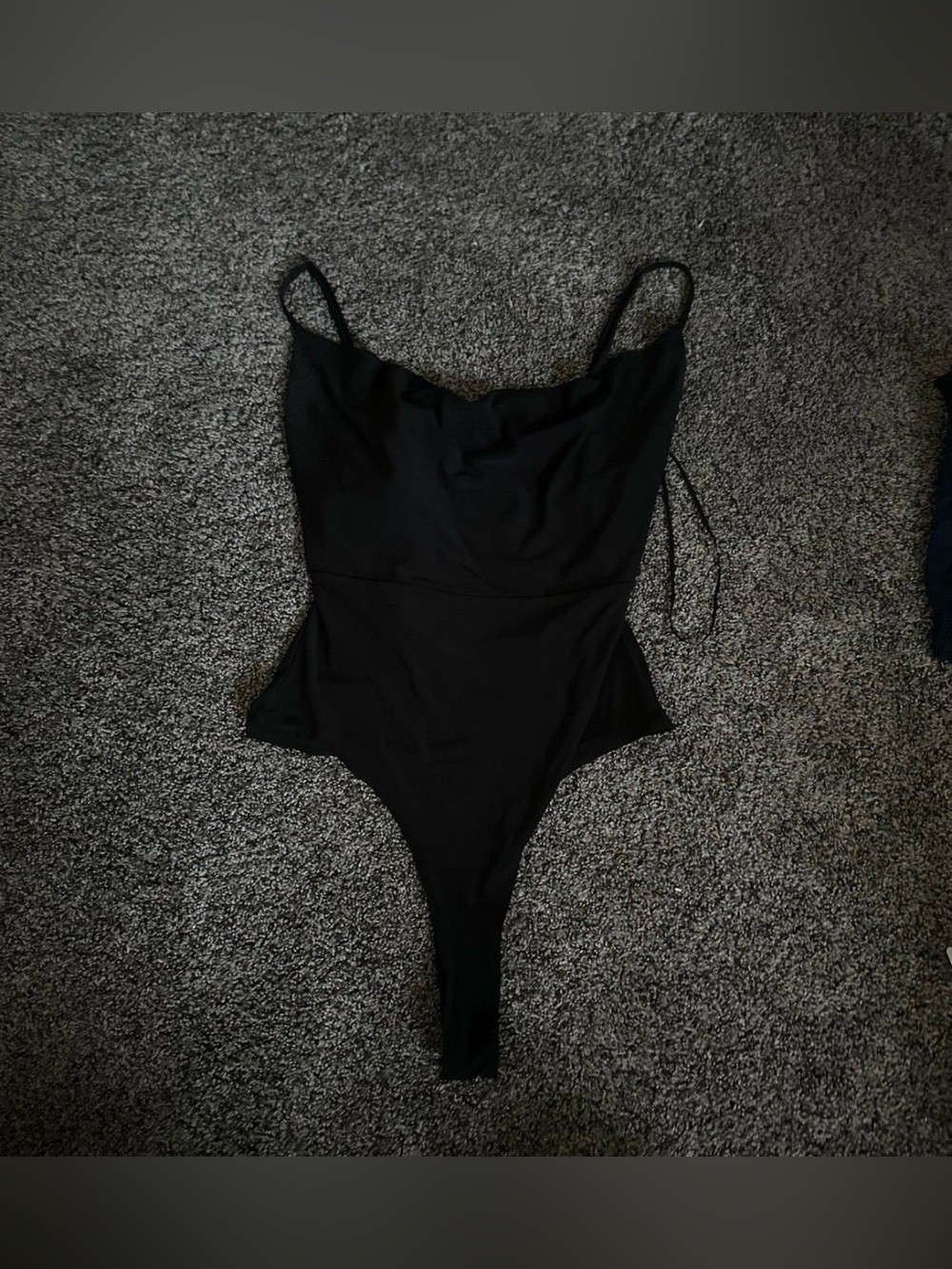 Meraki Black Bodysuit Size Medium 0569